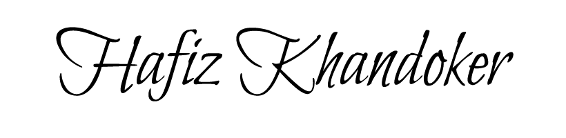 Hafiz Khandokar Signature